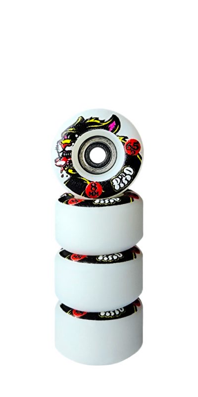Bakeneko (White) - Performance Wheels (P3) Real Wear Graphic