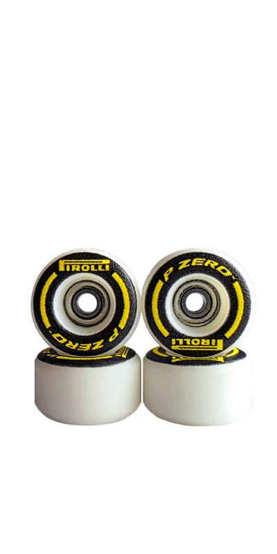 P-Zero (White) – Real Wear Graphic Performance Wheels (P3)