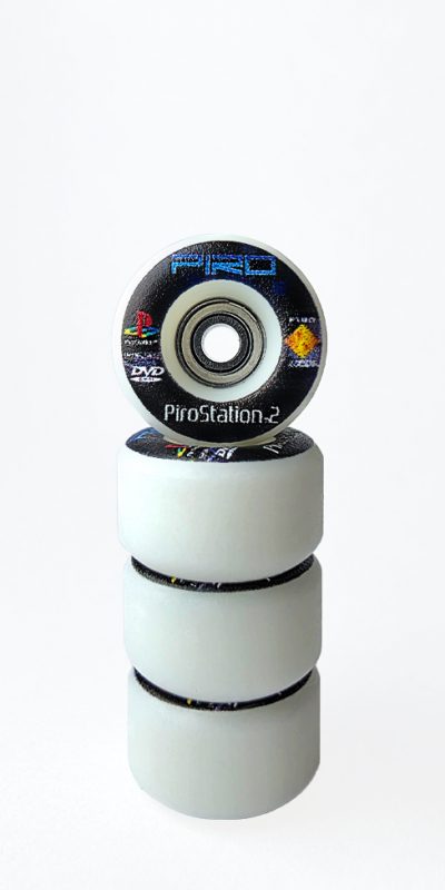PiroStation (White) – Real Wear Graphic Performance Wheels (P3)