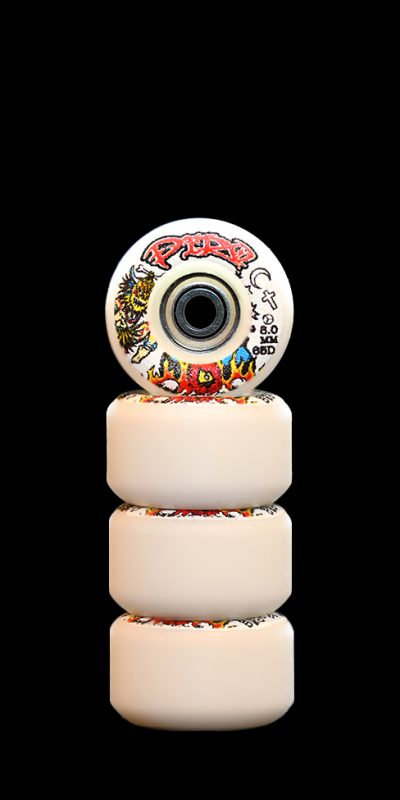 Bruja – White Real Wear Graphic Performance Wheels (P3)