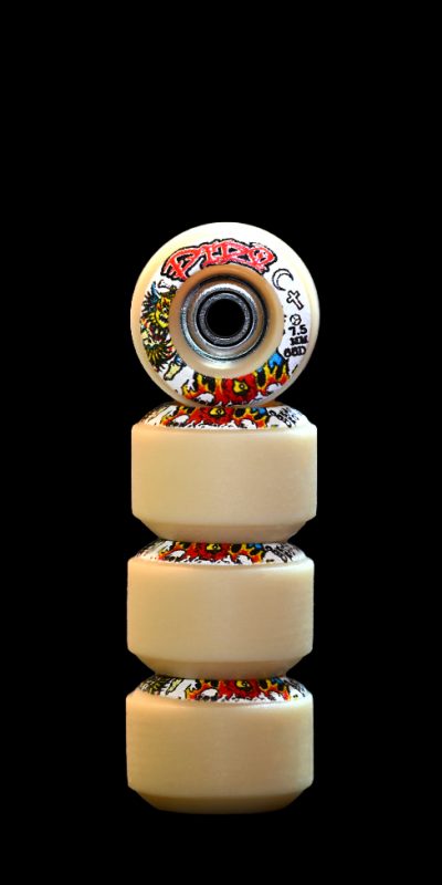Bruja (Tan) – Reversible Real Wear Graphic 7.5mm Street RS Comp Wheels (P3)