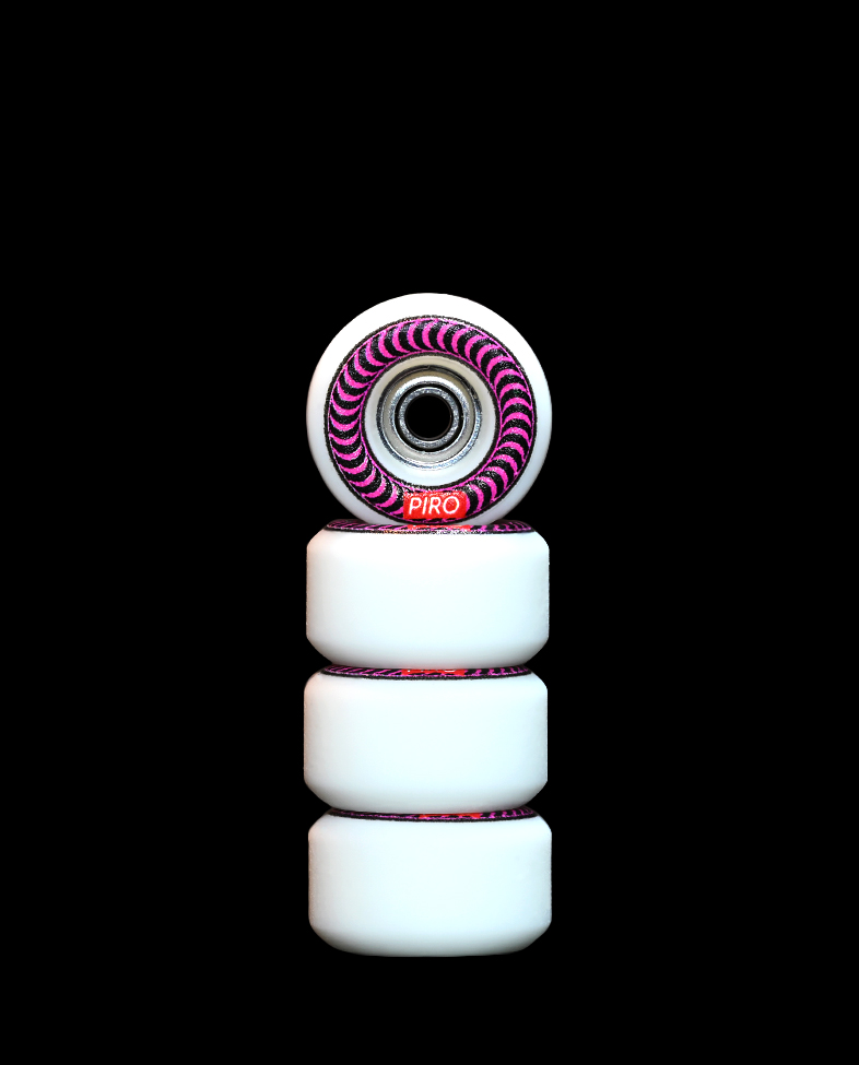 Pink Spiral - White Performance Pink Spiral - White Performance
