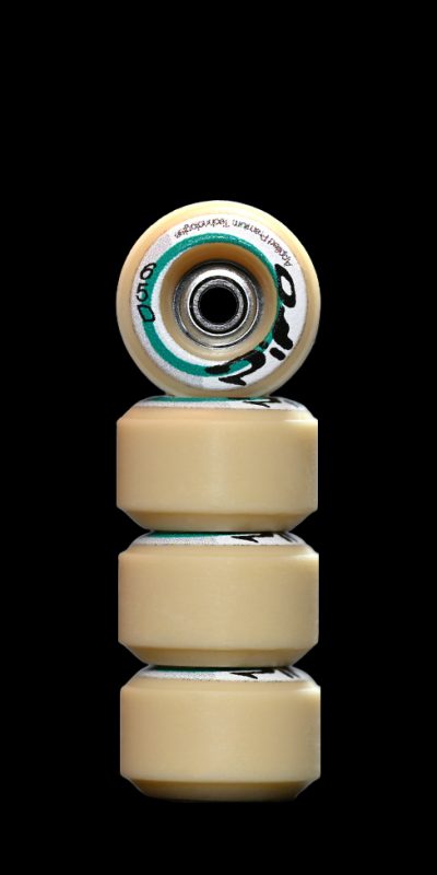 Disc – Tan Reversible Real Wear Graphic 8mm Street RS Wheels (P3)
