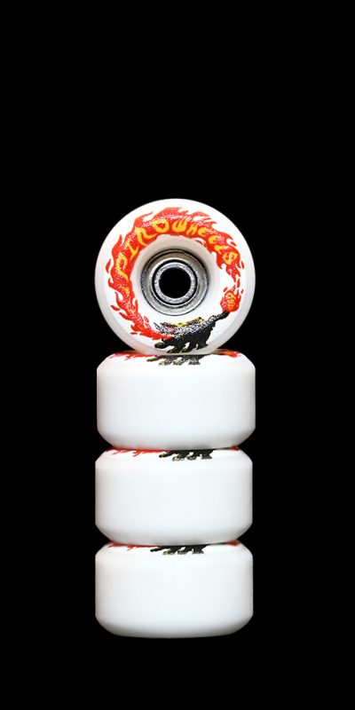 PIRO CAT – White Performance Wheels (P3) Real Wear Graphic